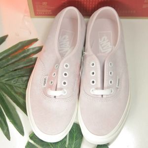 Vans Authentic Pink Suede Water resistant size 6.5 Womens/5 Youth/37EU 000746